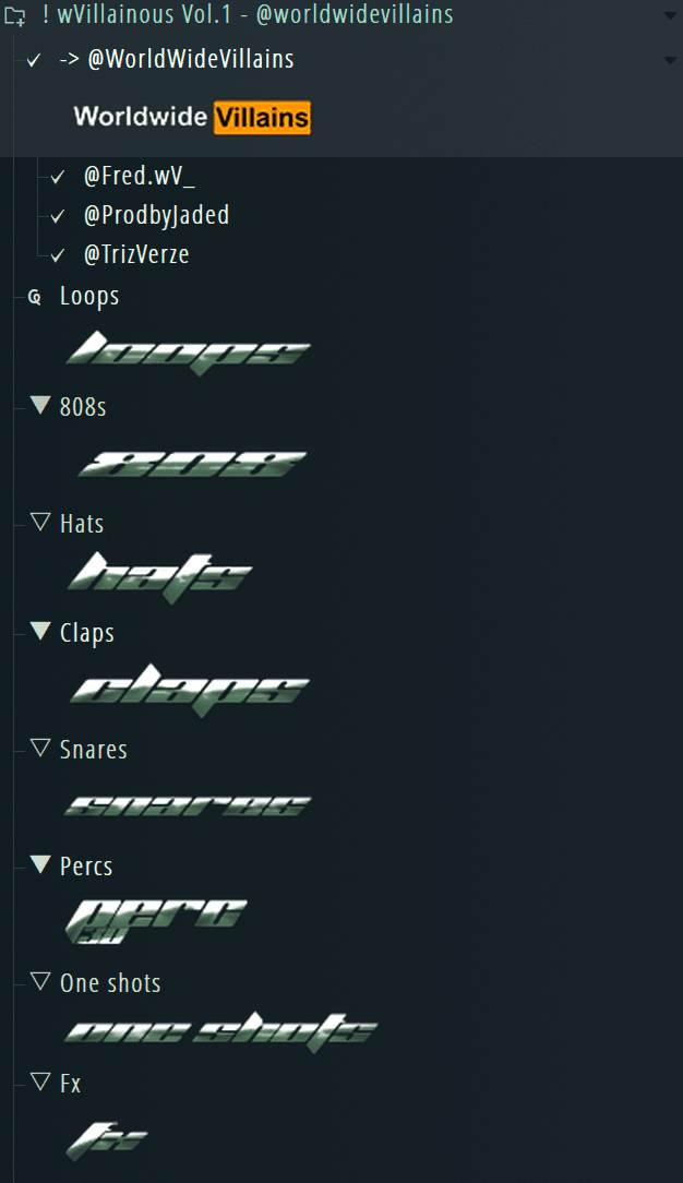 wVillainous Vol.1 - wV's Annual Free Trap Kit - wavvillains